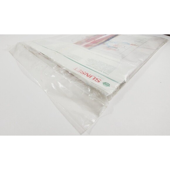 Sunset Counted Cross Stitch Santa's Finishing Touch Stocking Kit #2900 New 1980s - Picture 3 of 6